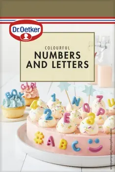 Dr. Oetker Colourful Numbers and Letters
