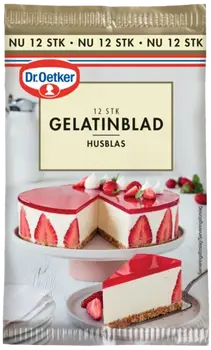 Dr. Oetker Gelatinblader