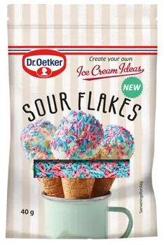 Dr. Oetker Sour Flakes strøssel