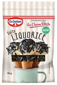 Dr. Oetker Salty Liquourice strøssel