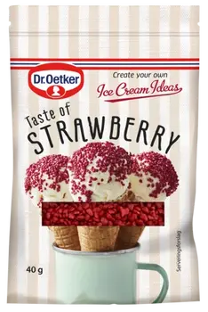 Dr. Oetker Strawberry Crunch Taste