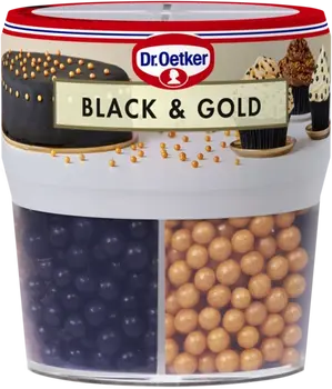 Dr. Oetker Black & Gold strøssel