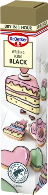 Dr. Oetker Writing Icing Black