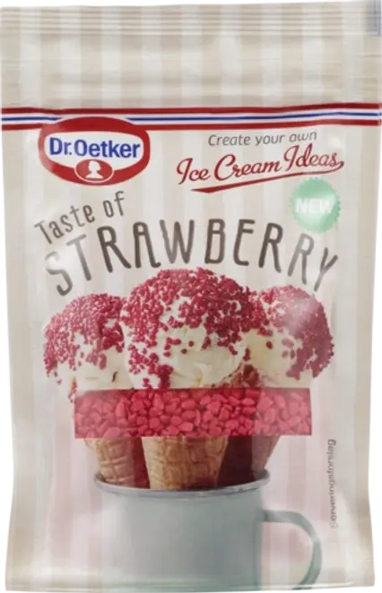 Dr. Oetker Strawberry Crunch Taste