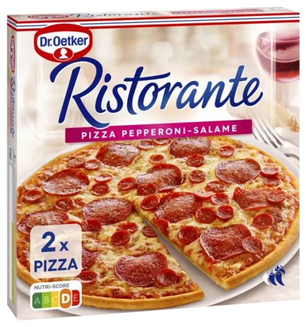 Dr. Oetker Ristorante Pepperoni-Salame 2pk