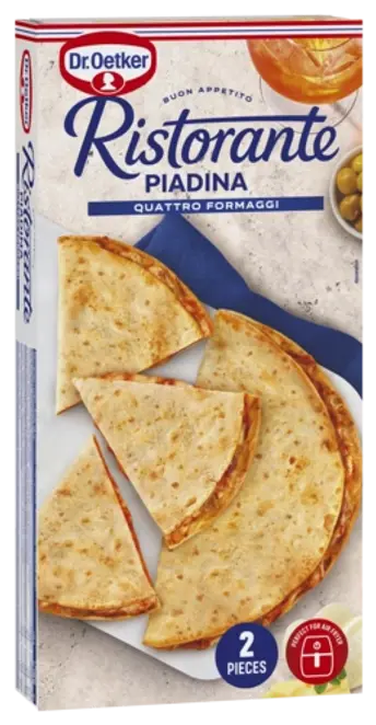 Dr. Oetker Ristorante Piadina Quattro Formaggi 2 pk