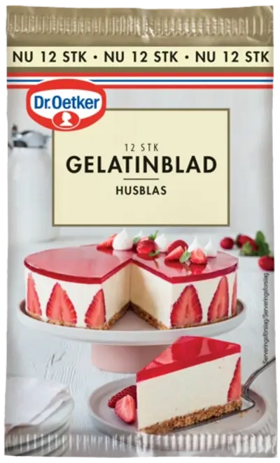 Dr. Oetker Gelatinblader
