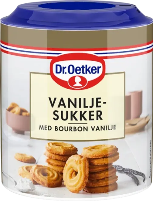 Dr. Oetker Vaniljesukker med ekte Bourbonvanilje