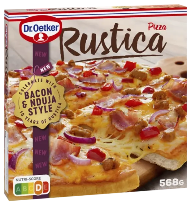 Dr. Oetker Rustica Bacon & Nduja style