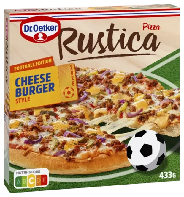 Dr. Oetker Rustica Cheeseburger Style