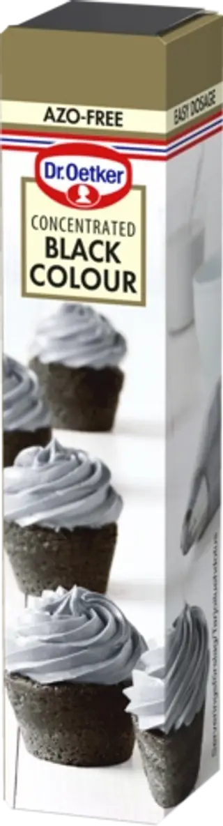 Dr. Oetker Svart Konditorfarge