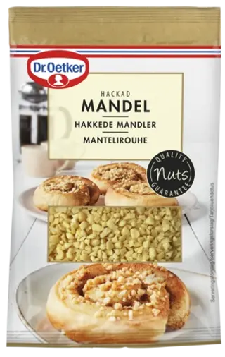 Dr. Oetker Hakkede Mandler (2 poser)