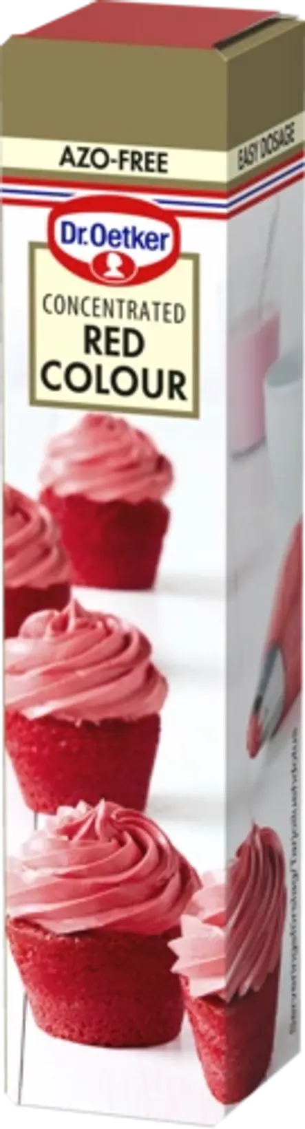 Dr. Oetker Rød Konditorfarge