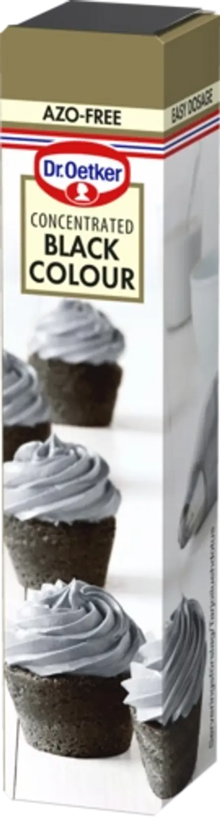 Dr. Oetker Svart Konditorfarge