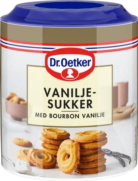 Dr. Oetker Vaniljesukker med ekte Bourbonvanilje