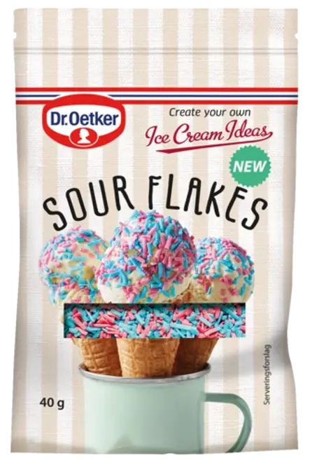Dr. Oetker Sour Flakes
