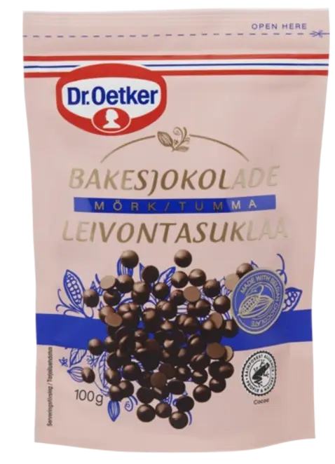 Dr. Oetker Mørk Bakesjokolade