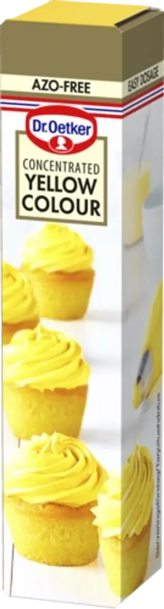 Dr. Oetker Gul Konditorfarge