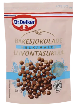 Dr. Oetker Bakesjokolade Melk