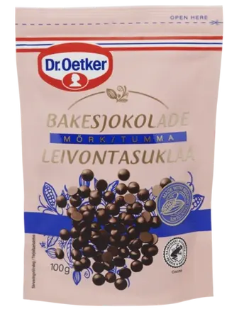 Dr. Oetker Bakesjokolade Mørk