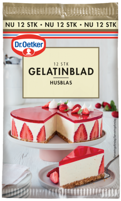 Dr. Oetker Gelatinblader