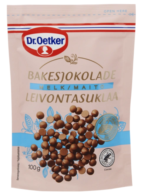 Dr. Oetker Lys Bakesjokolade