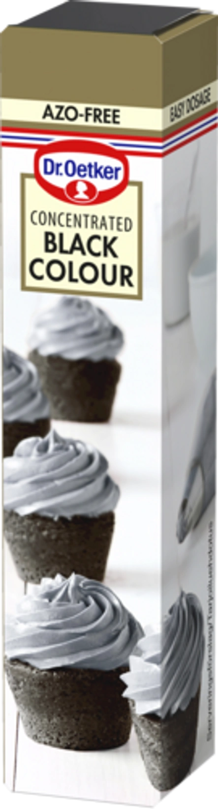 Dr. Oetker Svart Konditorfarge