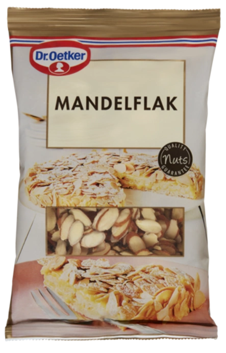 Dr. Oetker mandelflak med skall