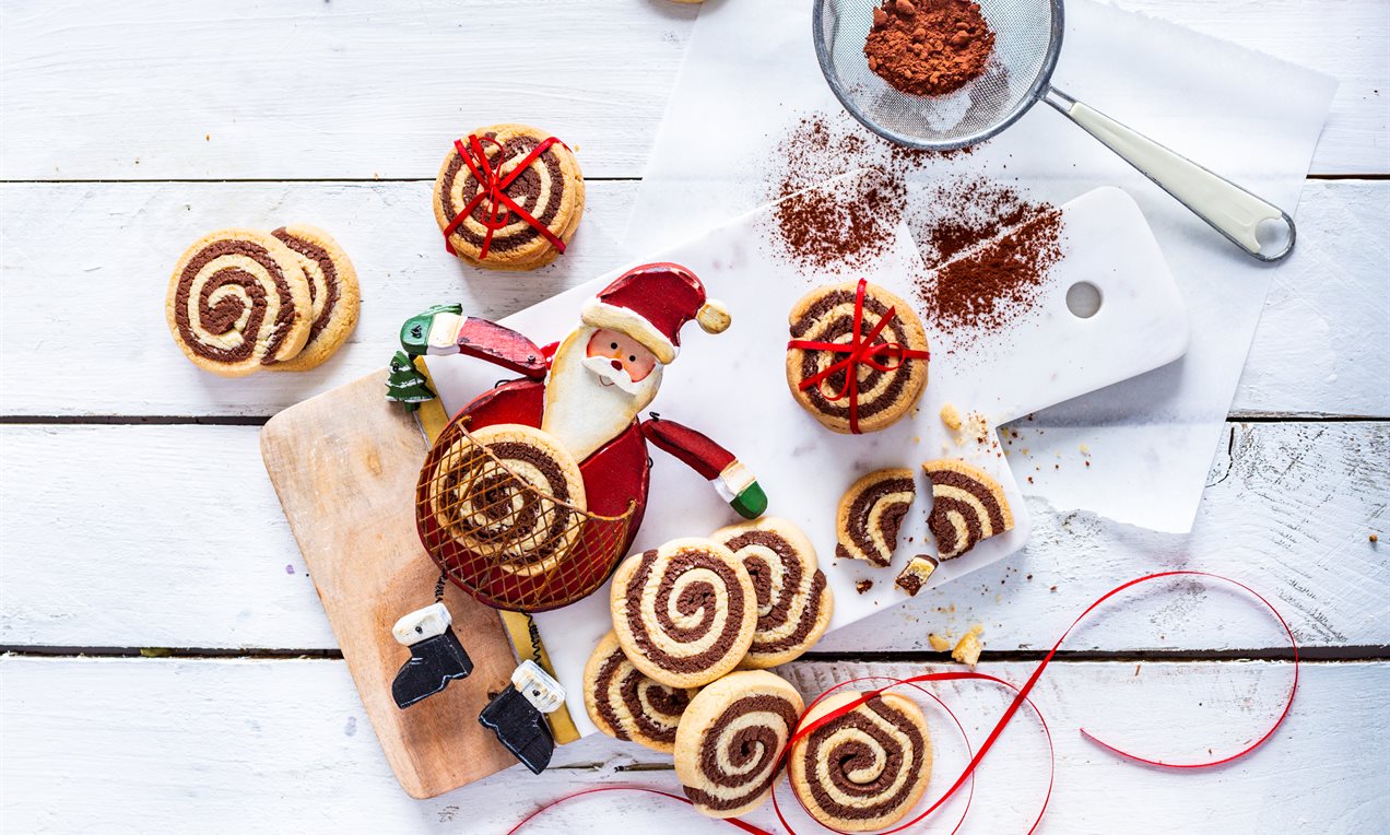 Veganske spiralsmåkaker