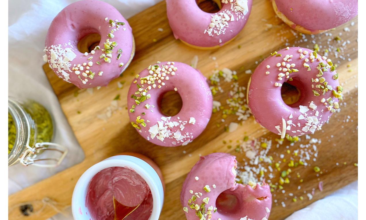 Pink Ruby Donuts