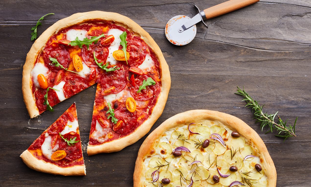 Rask og enkel pizza